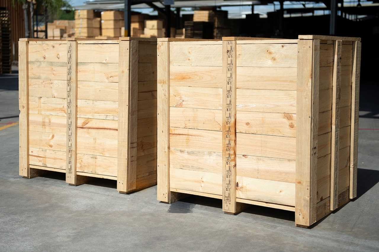 Timber crates